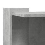 vidaXL Uzavretý box na stelivo, betónový 42x42x51 cm, kompozitné drevo – Obrázok 7