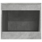 vidaXL Uzavretý box na stelivo, betónový 47x59x42 cm, kompozitné drevo – Obrázok 4