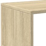 vidaXL Rozdeľovacia knižnica dub sonoma 67x25x161,5 cm kompozit. drevo – Obrázok 9