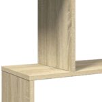 vidaXL Rozdeľovacia knižnica 6-posch.dub sonoma 70x24x193cm komp.drevo – Obrázok 9