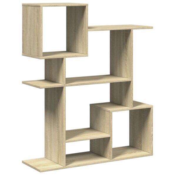 VXL8721158501639_a_en_hd_1.jpg vidaXL Rozdeľovacia knižnica dub sonoma 92x29x112 cm kompozitné drevo – Obrázok 2