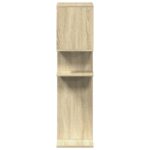 vidaXL Rozdeľovacia knižnica dub sonoma 92x29x112 cm kompozitné drevo – Obrázok 6