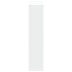 vidaXL Knižnica biela 63x20x90 cm kompozitné drevo – Obrázok 6