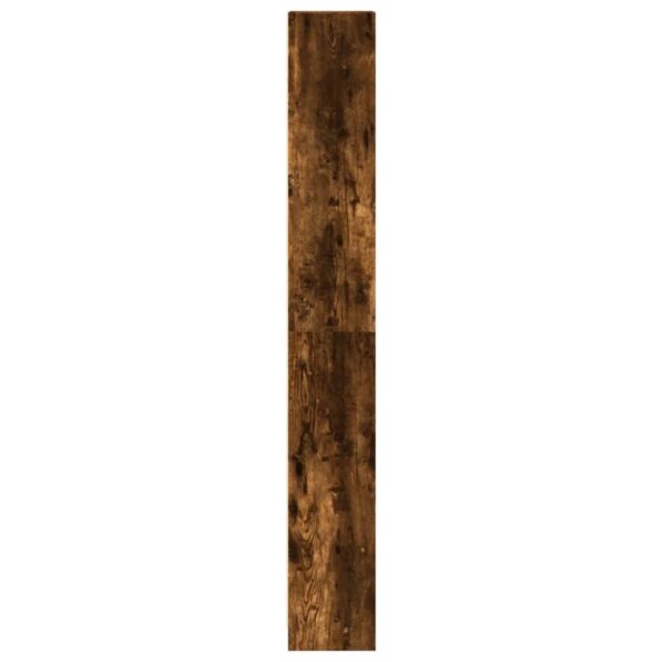 vidaXL Knižnica dymový dub 40x24x176 cm kompozitné drevo – Obrázok 5