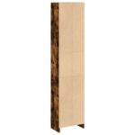 vidaXL Knižnica dymový dub 40x24x176 cm kompozitné drevo – Obrázok 6