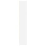 vidaXL Knižnica biela 60x24x143 cm kompozitné drevo – Obrázok 5