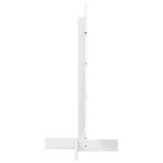 vidaXL Drevený vianočný stromček biely 80 cm masívna borovica – Obrázok 4