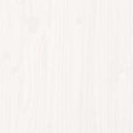 vidaXL Drevený vianočný stromček biely 80 cm masívna borovica – Obrázok 7