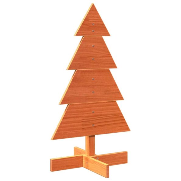 VXL8721158513120_a_en_hd_1.jpg vidaXL Drevený vianočný stromček voskovohnedý 80 cm masívna borovica – Obrázok 2