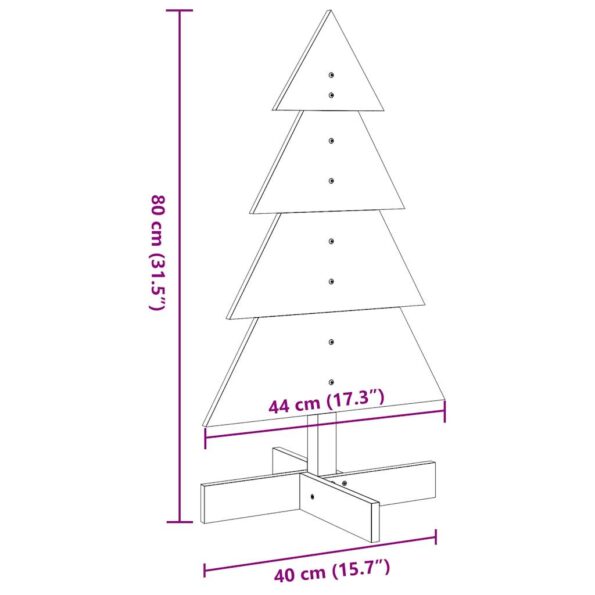 VXL8721158513120_g_en_hd_6.jpg vidaXL Drevený vianočný stromček voskovohnedý 80 cm masívna borovica – Obrázok 8