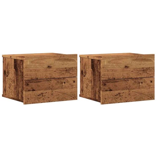 VXL8721158554529_a_en_hd_1.jpg vidaXL Nástenné nočné stolíky 2 ks staré drevo 40x32x30 cm – Obrázok 2