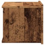 vidaXL Nástenné nočné stolíky 2 ks staré drevo 40x32x30 cm – Obrázok 6