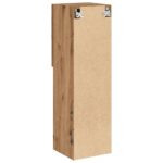 vidaXL TV skrinky s LED svetlami 2 ks dub artisan 30,5x30x102 cm – Obrázok 10