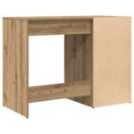 vidaXL Stôl dub artisan 100x49x75 cm kompozitné drevo – Obrázok 7