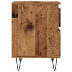 vidaXL Nočné stolíky 2 ks staré drevo 40x35x50 cm kompozitné drevo – Obrázok 6