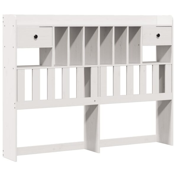 VXL8721158627506_g_en_hd_4.jpg vidaXL Posteľ s knižnicou bez matraca biela 150x200cm borovicový masív – Obrázok 6