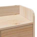 vidaXL Posteľ s knižnicou bez matraca 160x200 cm borovicový masív – Obrázok 10