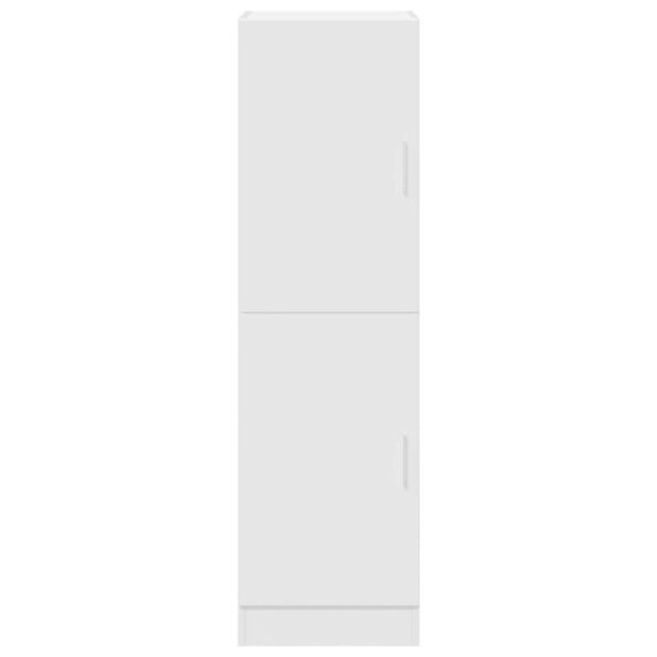 vidaXL Kuchynská skrinka biela 38x41,5x131,5 cm kompozitné drevo – Obrázok 4