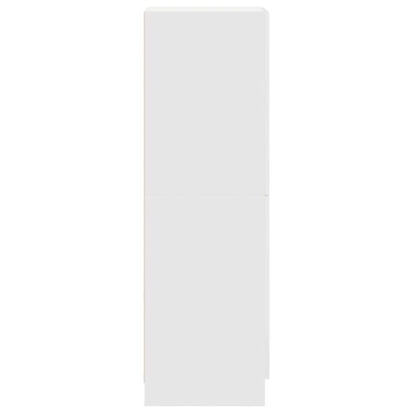 vidaXL Kuchynská skrinka biela 38x41,5x131,5 cm kompozitné drevo – Obrázok 6