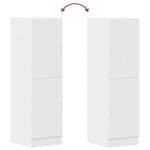 vidaXL Kuchynská skrinka biela 38x41,5x131,5 cm kompozitné drevo – Obrázok 8