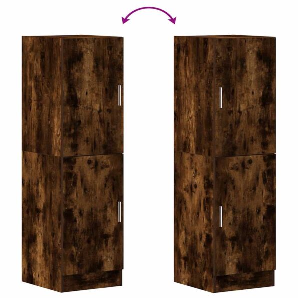 VXL8721158651471_g_en_hd_6.jpg vidaXL Kuchynská skrinka tmavý dub 38x41,5x131,5 cm kompozitné drevo – Obrázok 8