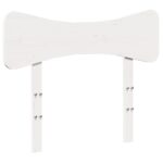 vidaXL Posteľ bez matraca biela 100x200 cm borovicový masív – Obrázok 6