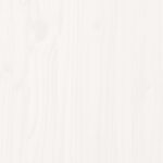 vidaXL Posteľ bez matraca biela 100x200 cm borovicový masív – Obrázok 10