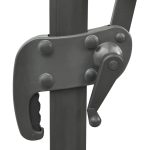 vidaXL Závesný záhradný slnečník, dvojitá strieška, tehlový 400x300 cm – Obrázok 7