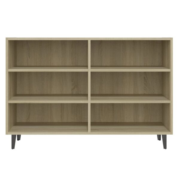 vidaXL Komoda, dub sonoma 103,5x35x70 cm, kompozitné drevo – Obrázok 4