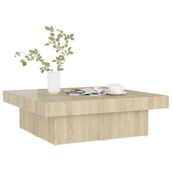 VXL8720286561164_g_en_hd_1.jpg vidaXL Konferenčný stolík dub sonoma 90x90x28 cm drevotrieska – Obrázok 3