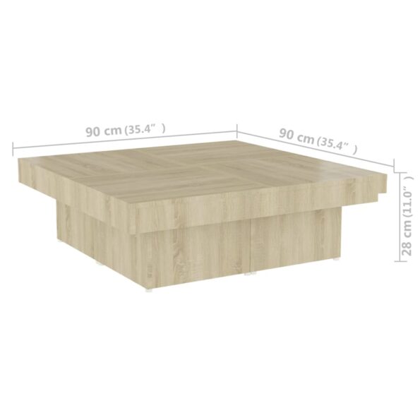 VXL8720286561164_g_en_hd_5.jpg vidaXL Konferenčný stolík dub sonoma 90x90x28 cm drevotrieska – Obrázok 7