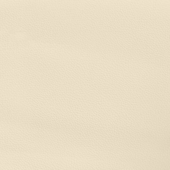 vidaXL Posteľný rám krémový 120x200 cm umelá koža – Obrázok 8