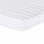 vidaXL Rozkladacia denná posteľ s matracmi modrá 100x200 cm zamat – Obrázok 9