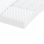 vidaXL Rozkladacia denná posteľ s matracmi modrá 100x200 cm zamat – Obrázok 10