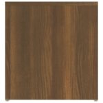 vidaXL Bočný stolík hnedý dub 59x36x38 cm spracované drevo – Obrázok 5