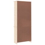 vidaXL Sklenená vitrína ALTA 77x35x186,5 cm masívna borovica – Obrázok 6
