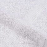 vidaXL Osušky do kúpeľne FROGN 10 ks biele 100x150 cm 360 g/m² – Obrázok 7