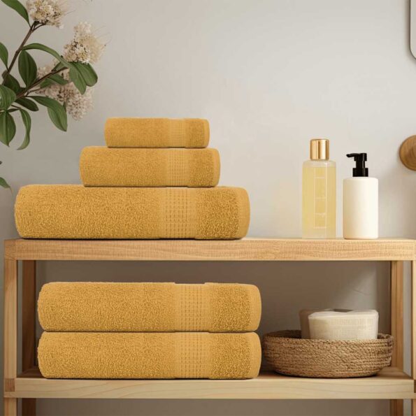 VXL8721012144569_g_en_hd_2.jpg vidaXL Uteráky do sauny 2 ks zlaté 80x200 cm 360 g/m2 100% bavlna – Obrázok 3