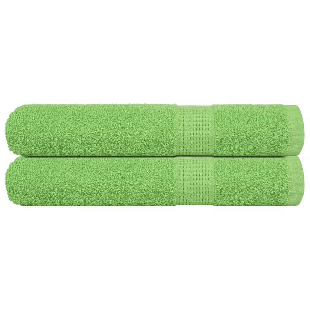 VXL8721012146723_a_en_hd_1.jpg vidaXL Saunové osušky FROGN 2 ks jablkovo zelené 80x200 cm 360 g/m² – Obrázok 1