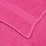 vidaXL Uteráky FROGN 10 ks ružové 100x200 cm 360 g/m² – Obrázok 6
