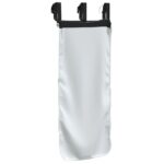 vidaXL Závesy pre poschodovú posteľ s vežou bielo-čierne polyester – Obrázok 10