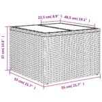 vidaXL 8-dielna záhradná súprava pohoviek s vankúšmi hnedá polyratan – Obrázok 12