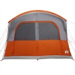 vidaXL Autostan, 4 osoby, sivo oranžový, vodoodolný – Obrázok 7