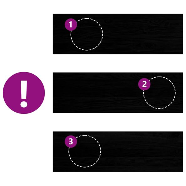 vidaXL Schodiskové stupne 4 ks tmavohnedá 80x30x2 cm dubový masív – Obrázok 6