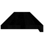 vidaXL Schodiskové stupne 8 ks tmavohnedá 110x25x2 cm dubový masív – Obrázok 5