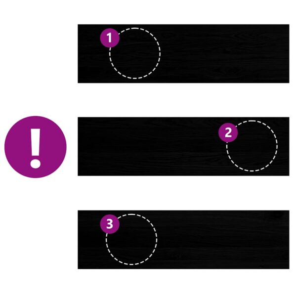 vidaXL Schodiskové stupne 2 ks tmavohnedá 90x25x2 cm dubový masív – Obrázok 6