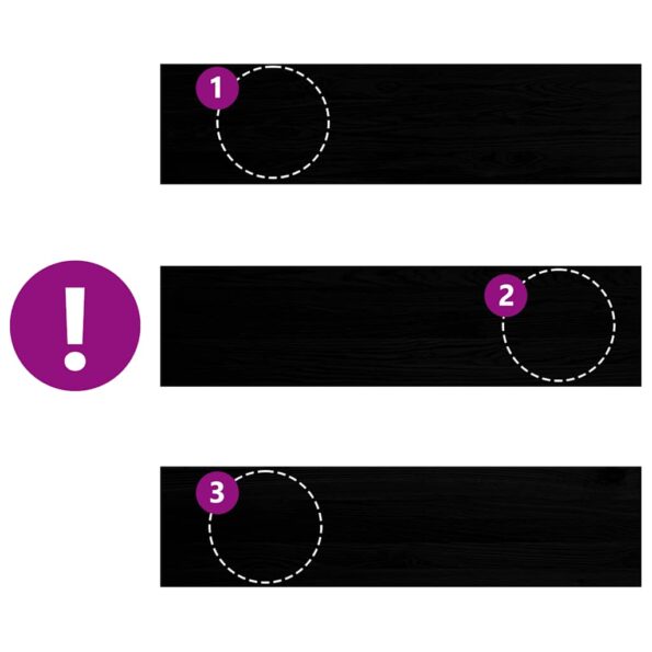 vidaXL Schodiskové stupne 2 ks tmavohnedá 100x25x2 cm dubový masív – Obrázok 6