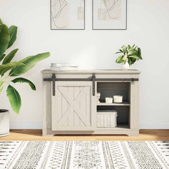 vidaXL Kovanie na posuvné dvere skrinky 91 cm uhlíková oceľ – Obrázok 3