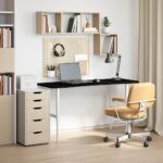 vidaXL Stolová doska tmavohnedá 140x50x2,5 cm dubový masív obdĺžnikový – Obrázok 3