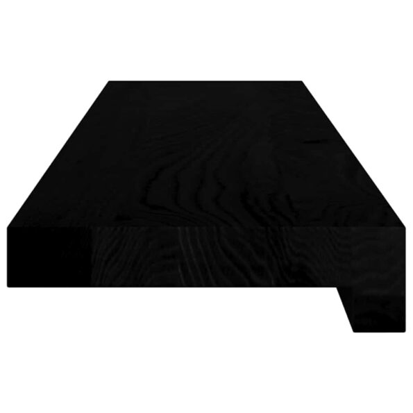 vidaXL Okenný parapet 2 ks tmavohnedá 80x15x2 cm dubový masív – Obrázok 5